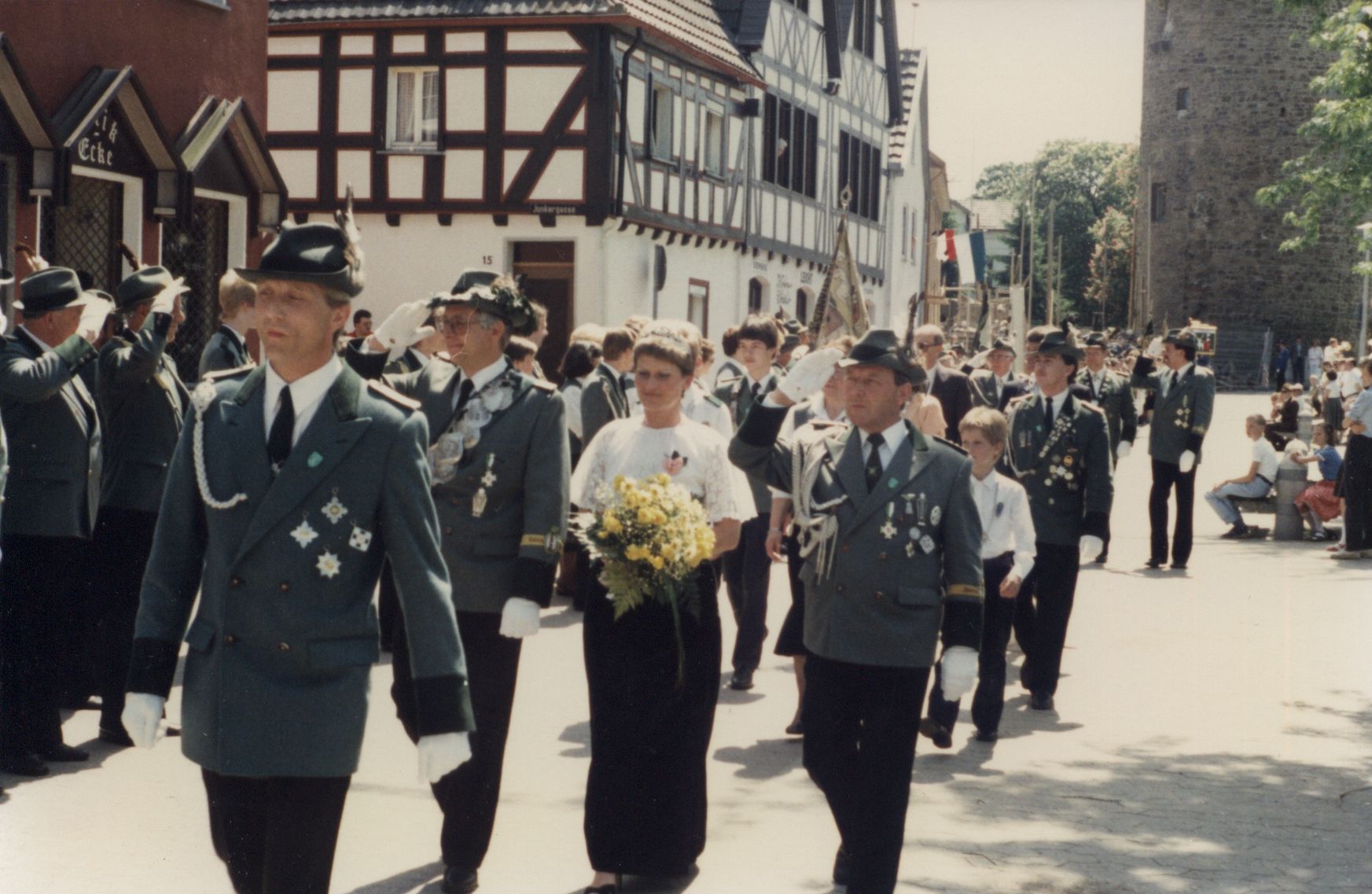 Bild4: Das Sch&uuml;tzenk&ouml;nigspaar 1986
