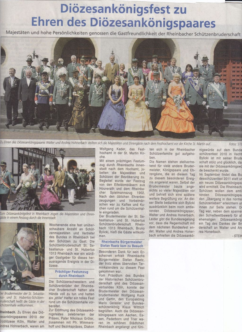 Artikel Blick Aktuell Rheinbach 14.07.11