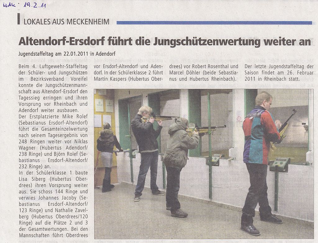 Artikel Blick Aktuell Rheinbach 19.02.11