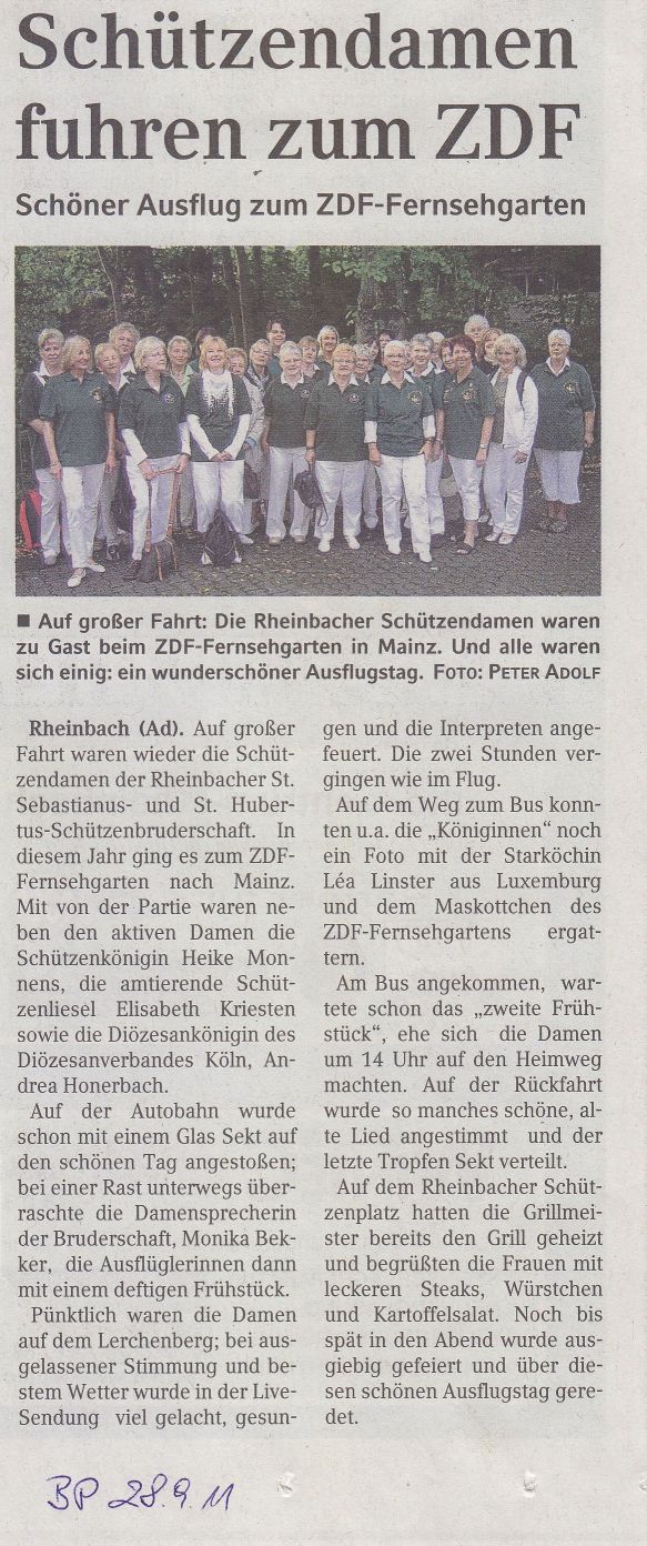 Artikel Blickpunkt 28.09.11