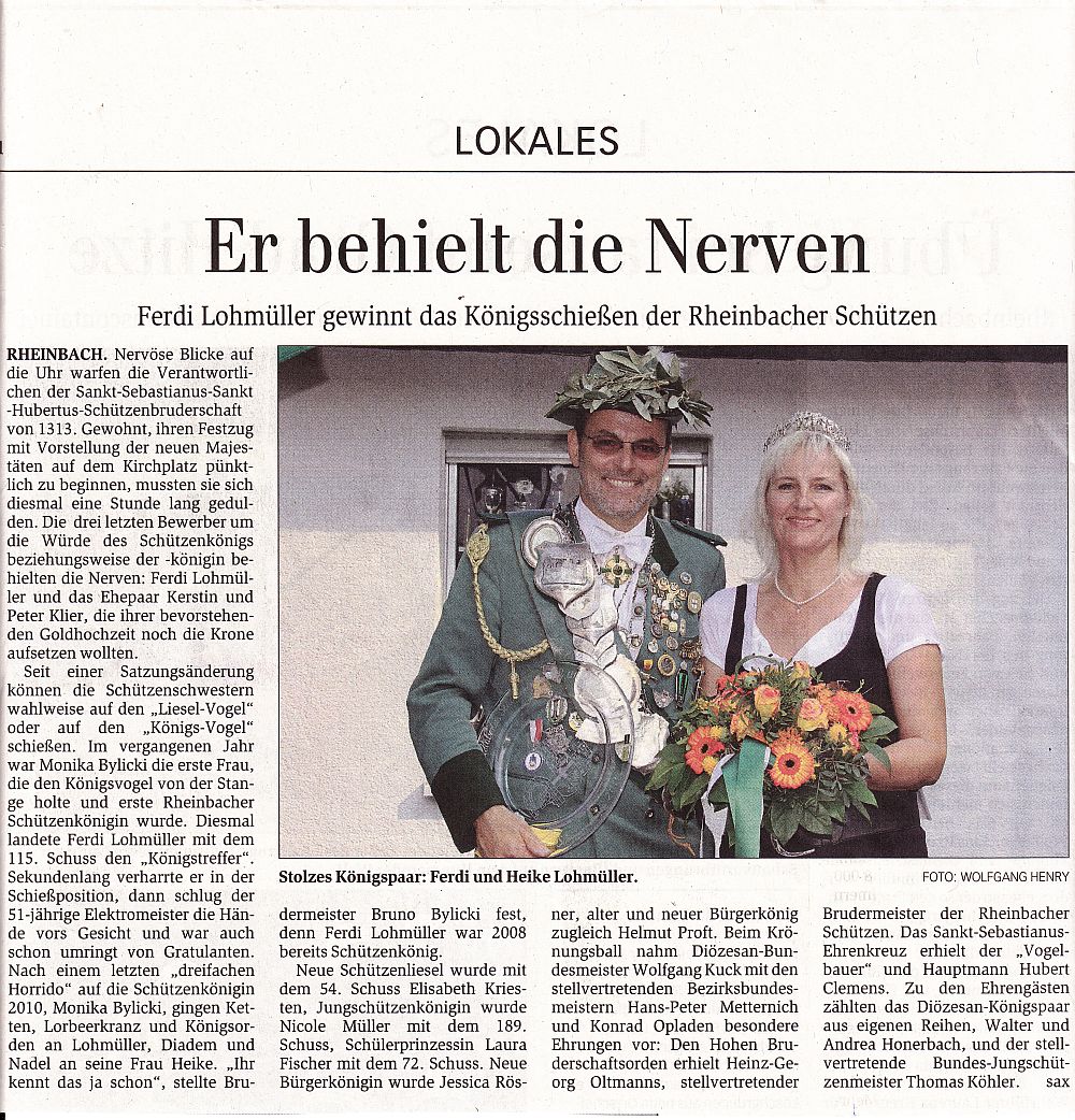Bonner Rundschau vom 23.05.11