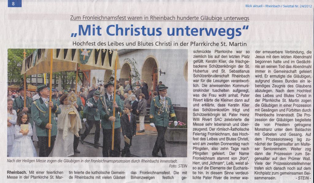 Artikel Blick Aktuell Rheinbach 00.00.07