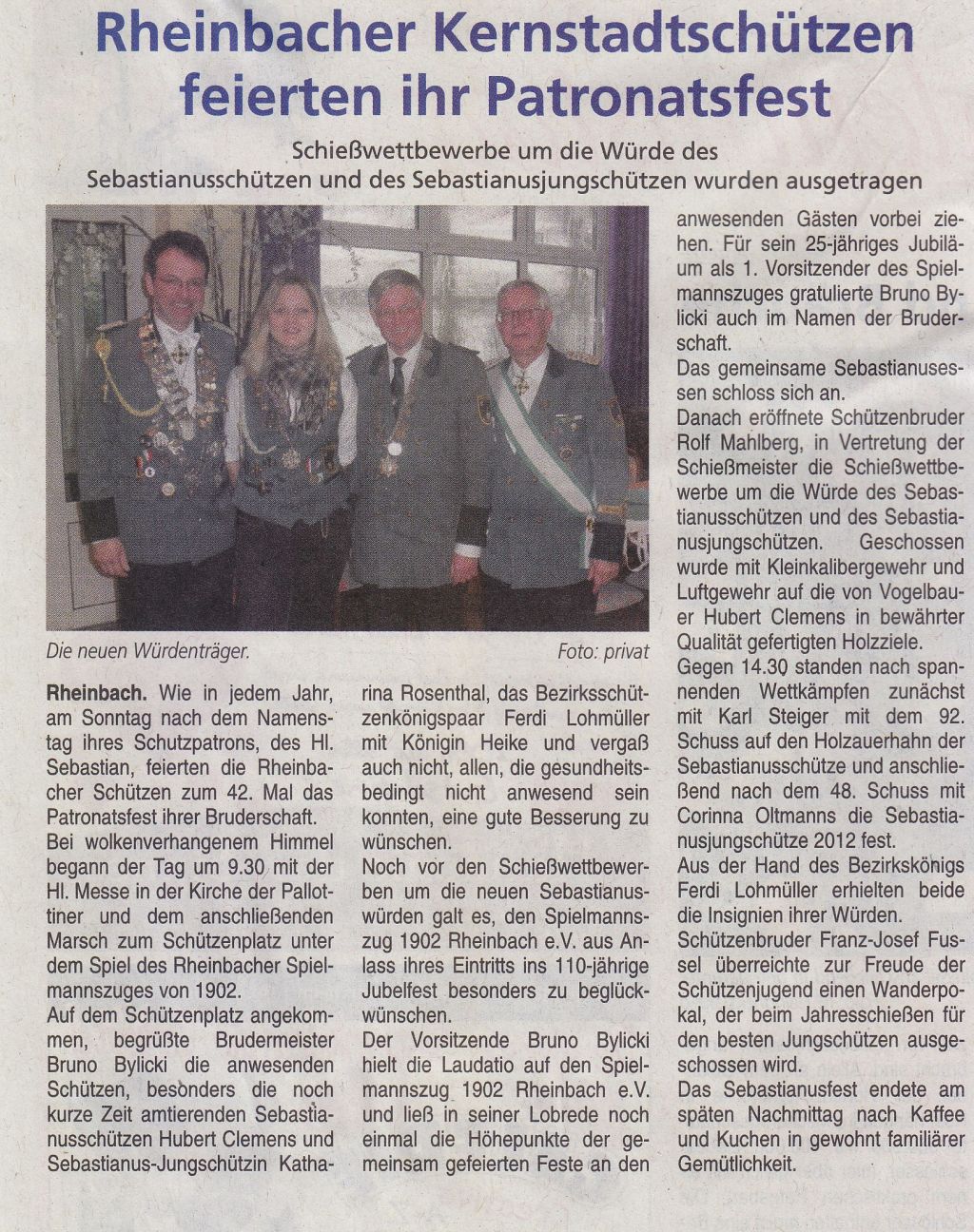 Artikel Blick Aktuell Rheinbach 00.00.07