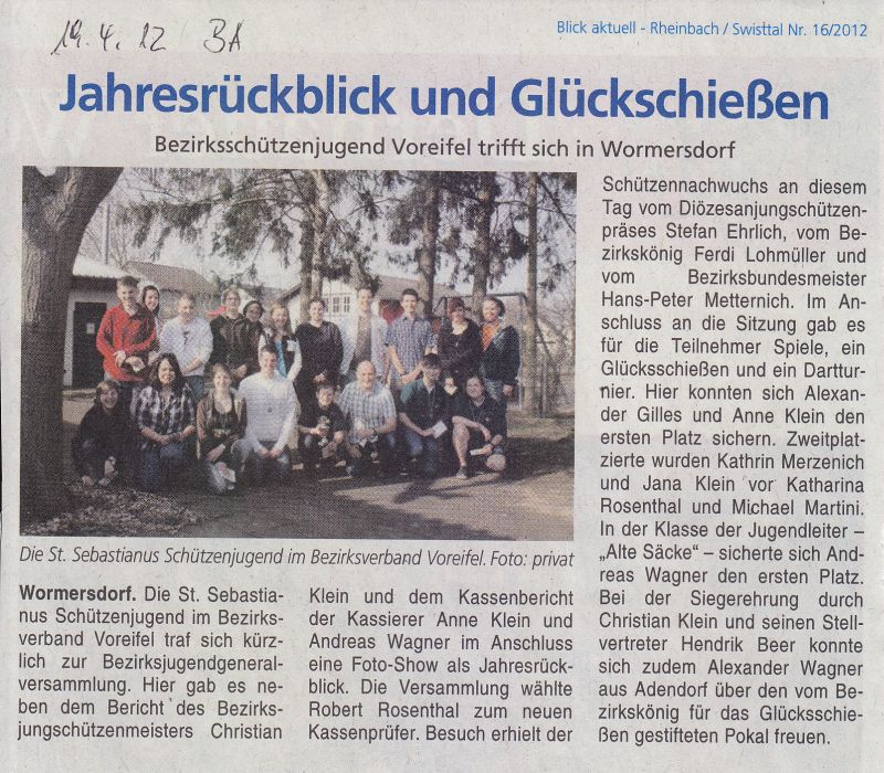 Artikel Blick Aktuell Rheinbach 00.00.07
