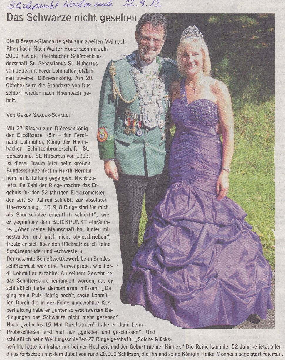 Artikel Blickpunkt 22.09.12