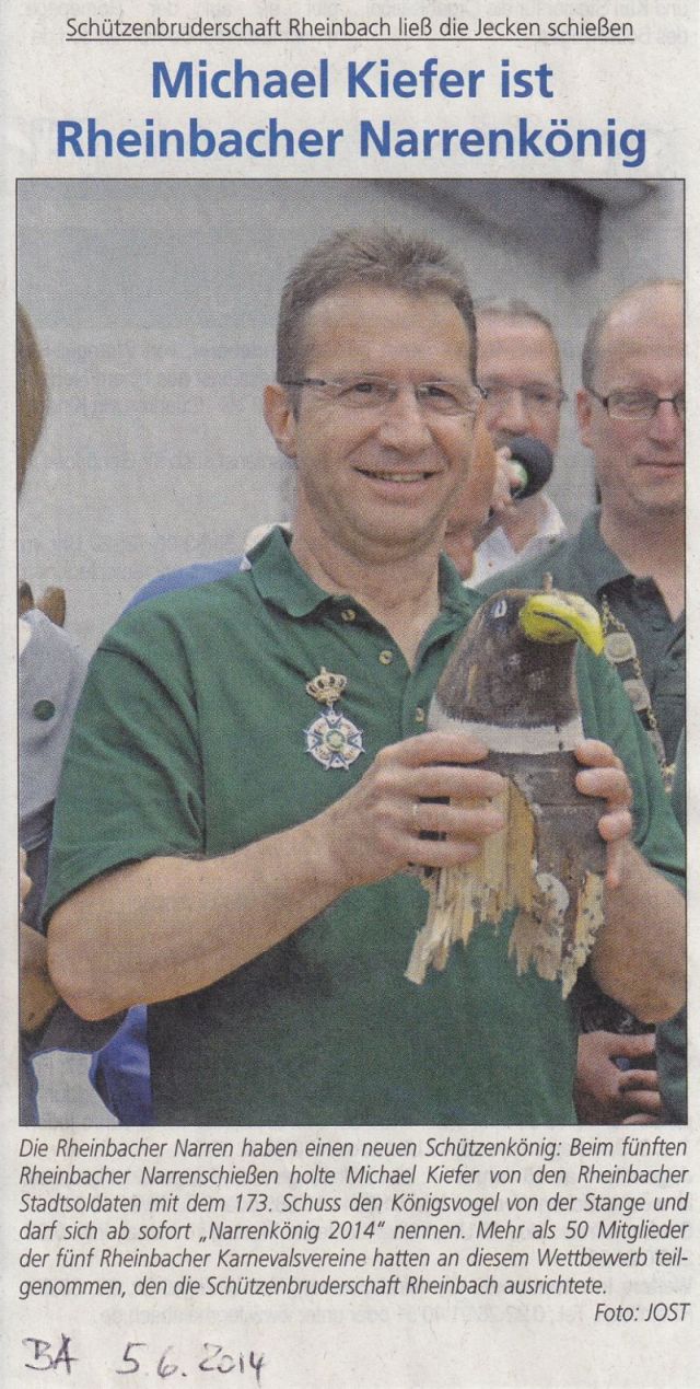 Artikel Blick Aktuell 05.06.2014